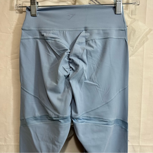 Gymshark Womens Whitney Simmons with Mesh Stripes Activewear Workout Leggings S - Picture 3 of 7